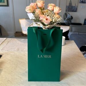 ✨💚LAMER SMALL SHOPPING BAGS 7x11x41/2 ✨💚$28 each ✨💚✨💚